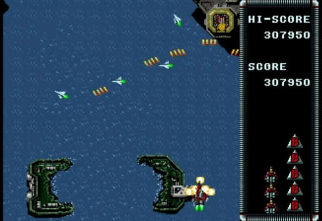 Raiden Trad screenshot 4 for Sega Genesis